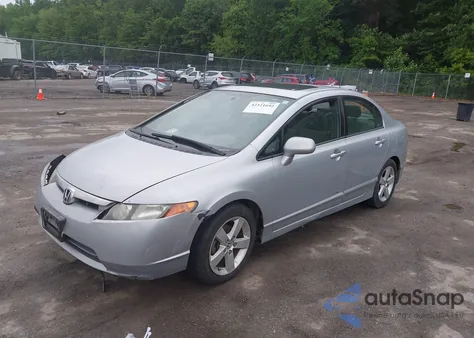 2007 Honda Civic Ex from USA, damaged, VIN 2HGFA16847H502396
